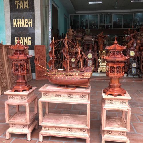 Mô hình thuyền Lâm Sâm LS573