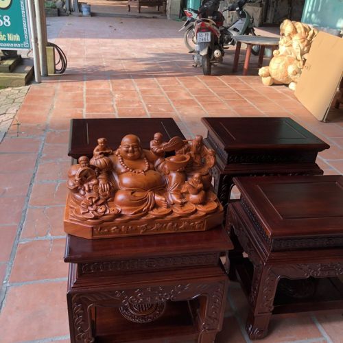 Tượng Gỗ Phong Thủy Lâm Sâm LS654