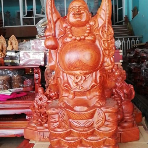 Tượng Gỗ Phong Thủy Lâm Sâm LS690